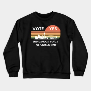 Vote yes to Parliament Crewneck Sweatshirt